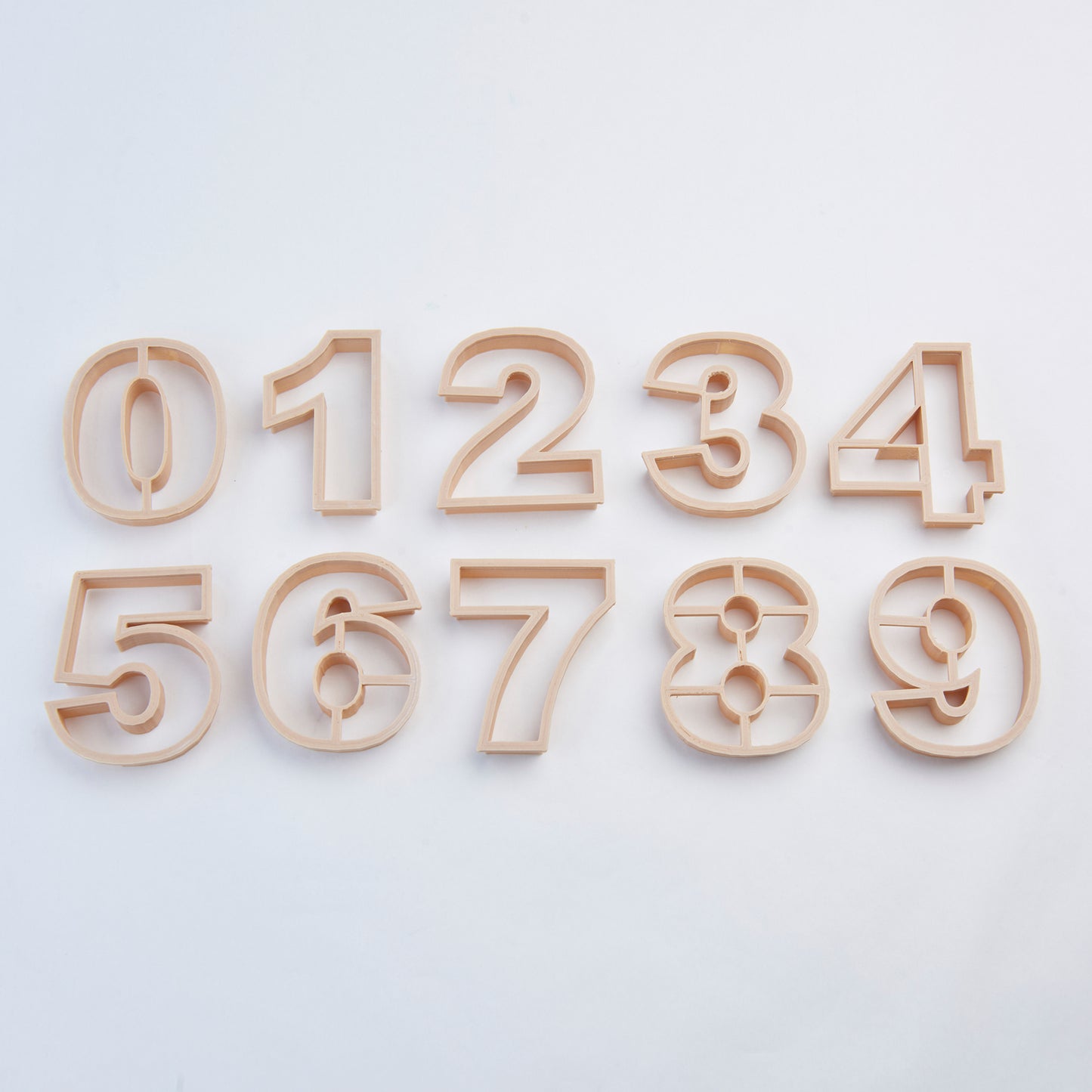Numbers Eco Cutter Set