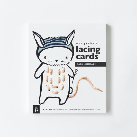 Lacing Cards- Baby Animals