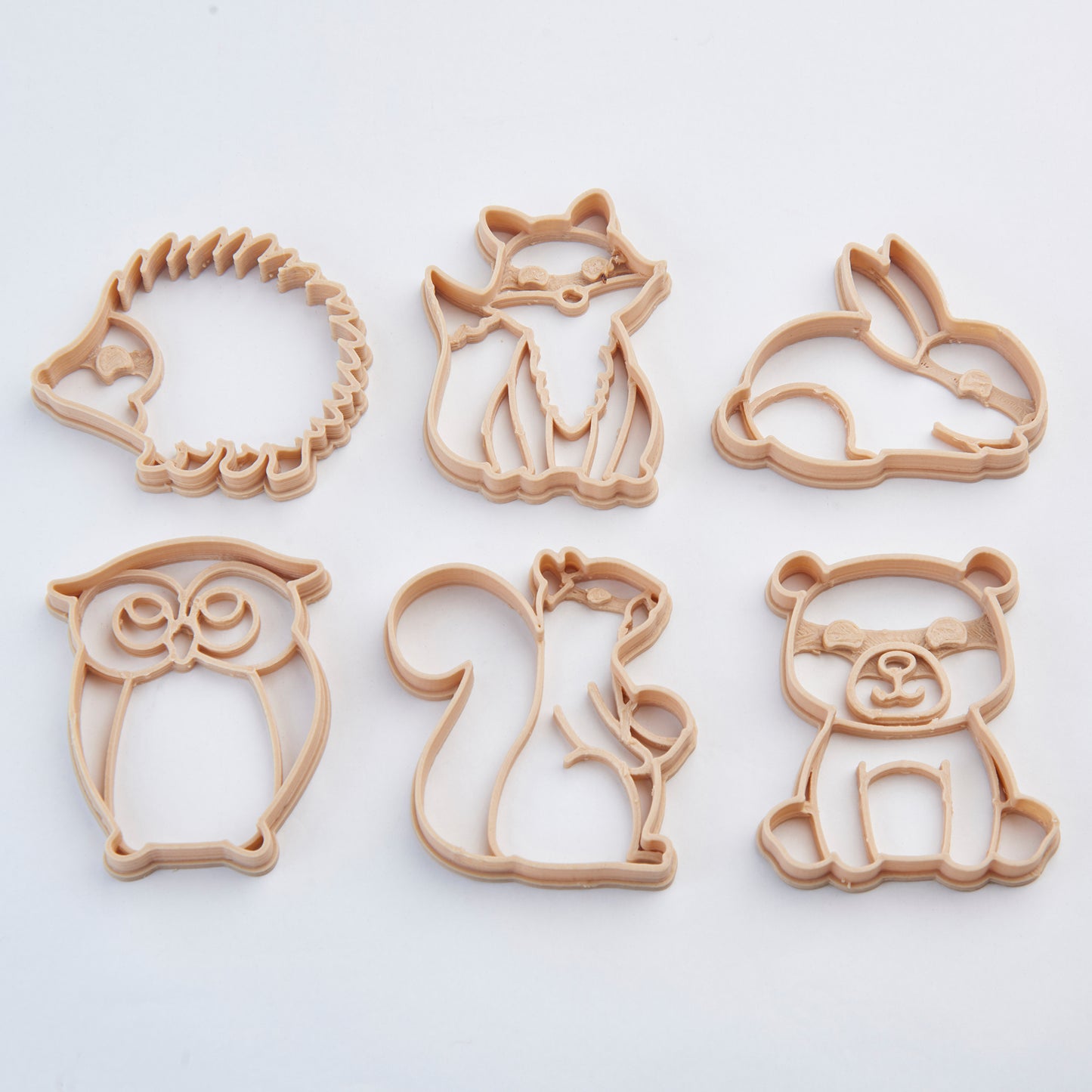 Mini Woodland Animals Eco Cutter Set